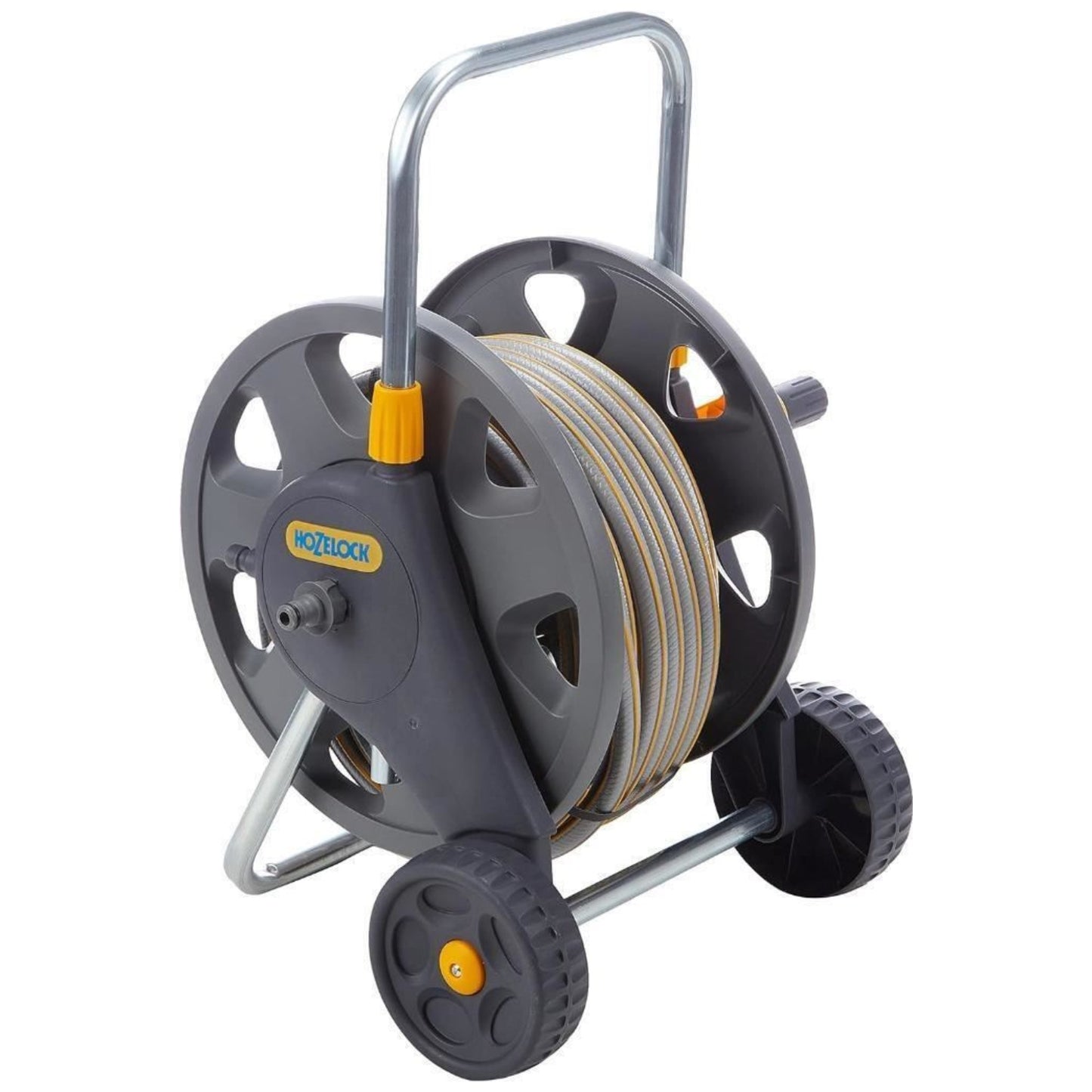 Hozelock 45m Hose Cart with 20m Hose & Connector Fitting Starter Pack
