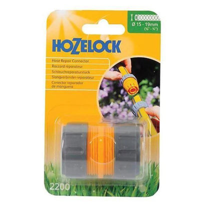 Hozelock 15mm 5/8 inch to 19mm 3/4 inch Hose Repair Extension Connector 2200