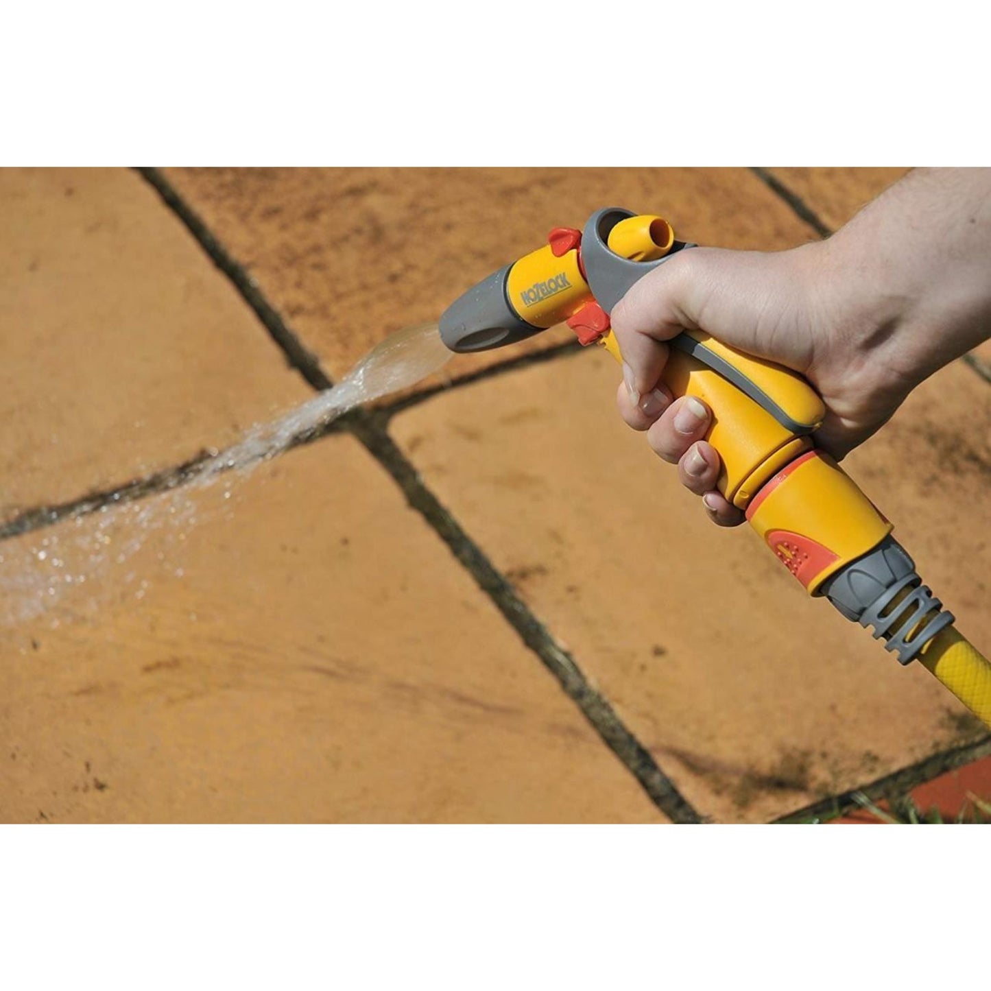 Hozelock Jet Spray Gun 3 Pattern Watering Garden Car Cleaning Flow Control 2674