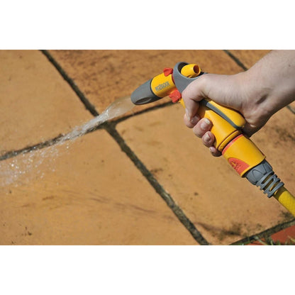 Hozelock Jet Spray Gun 3 Pattern Watering Garden Car Cleaning Flow Control 2674