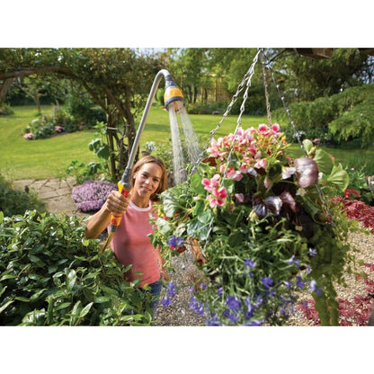 HOZELOCK Flexi Spray Gun Watering Long Reach Sprinkler Multi Purpose Lockable