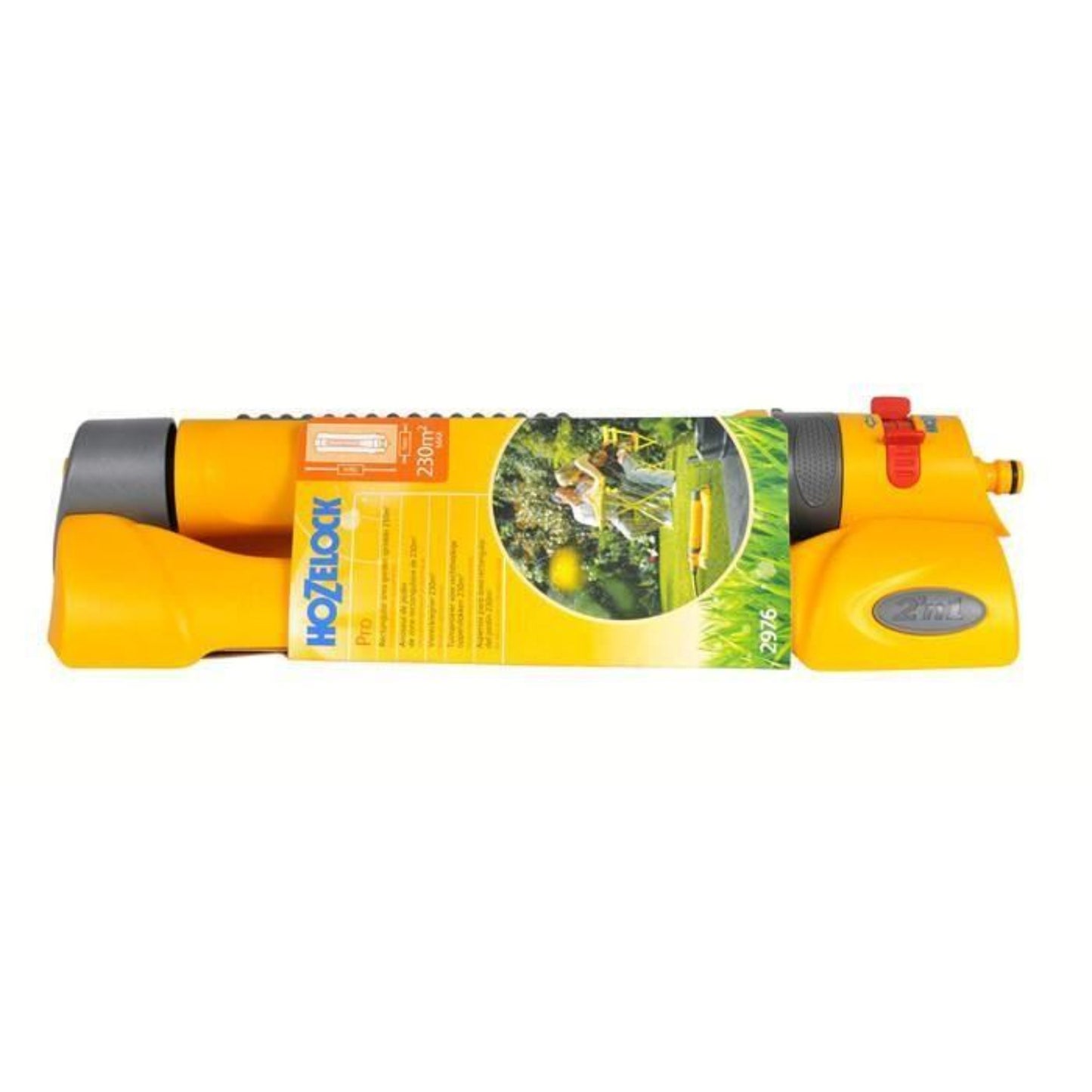 HOZELOCK Rectangular Oscillating Sprinkler Pro 200 m Adjustable Oscillation Zone