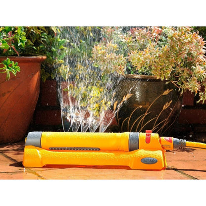HOZELOCK Rectangular Oscillating Sprinkler Pro 200 m Adjustable Oscillation Zone