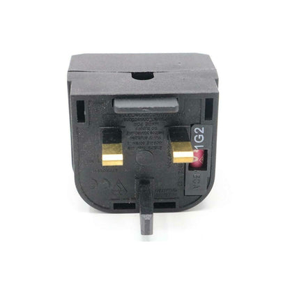 PowerConnect Euro Transformer UK Converter 2 Pin European to UK 3 Pin Plug Screw Lock 3 Pack