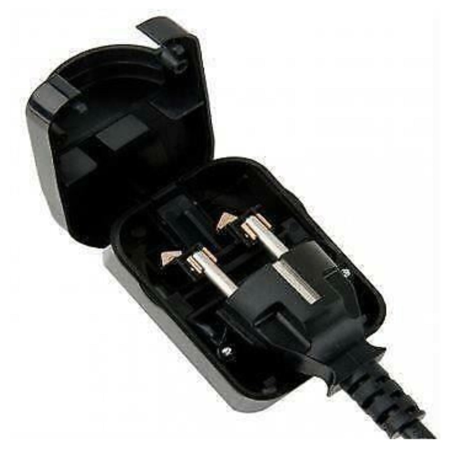 PowerConnect 3A Euro Transformer UK Converter 2 Pin Schuko to UK 3 Pin Plug Screw Lock 3 Pack
