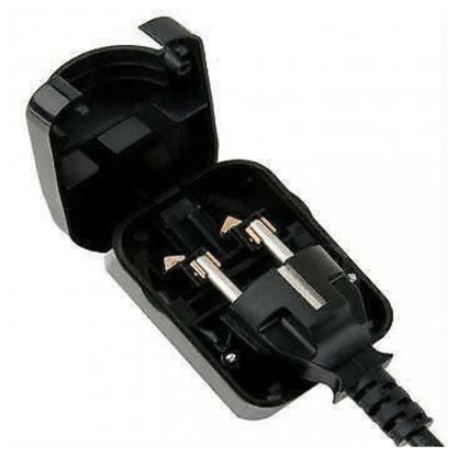 PowerConnect 3A Euro Transformer UK Converter 2 Pin Schuko to UK 3 Pin Plug Screw Lock 3 Pack