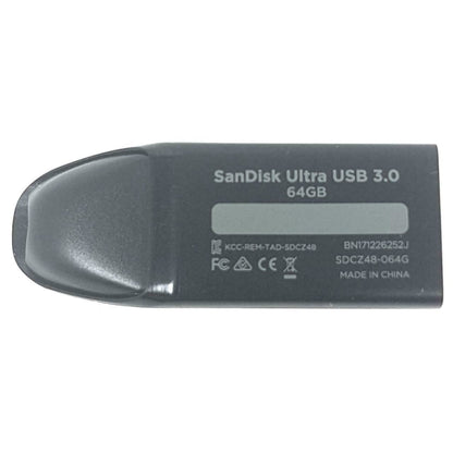 SanDisk ULTRA 64GB 3.0 USB Flash Drive Memory Stick Pen Refurbished by SanDisk