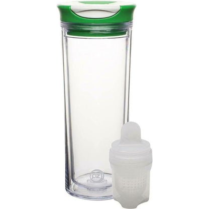 Zak Designs Thermal Travel Mug Flask Tea Fruit Infuser Double Wall Insulation 487ml / 16 oz