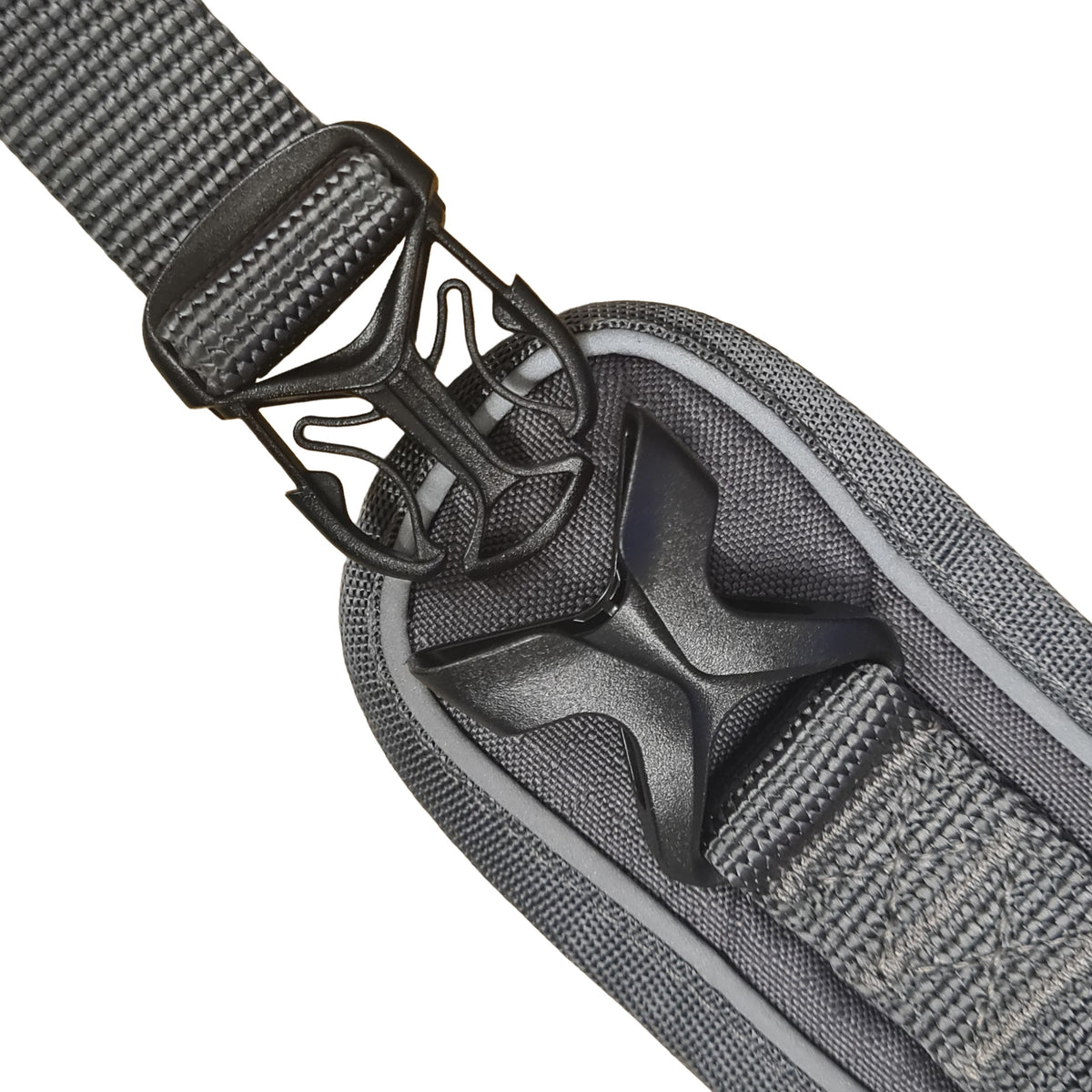 CAIRD Advance Dog Harness Ergonomic Y-Shape No Pull Reflective with Handle Grey (Medium)