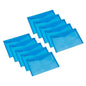 Rexel A3 Document Wallets File Folder Polypropylene Translucent Blue Pack of 10