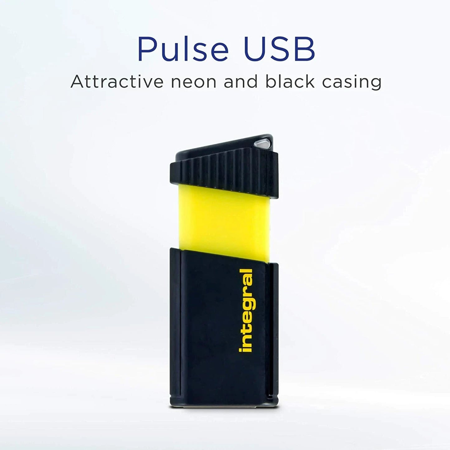 Integral 64GB USB Flash Drive Pen Drive Memory Stick 2.0 Pulse Yellow