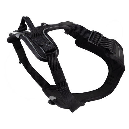 CAIRD Advance Dog Harness Ergonomic Y-Shape No Pull Reflective with Handle Black