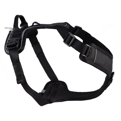 CAIRD Advance Dog Harness Ergonomic Y-Shape No Pull Reflective with Handle Black