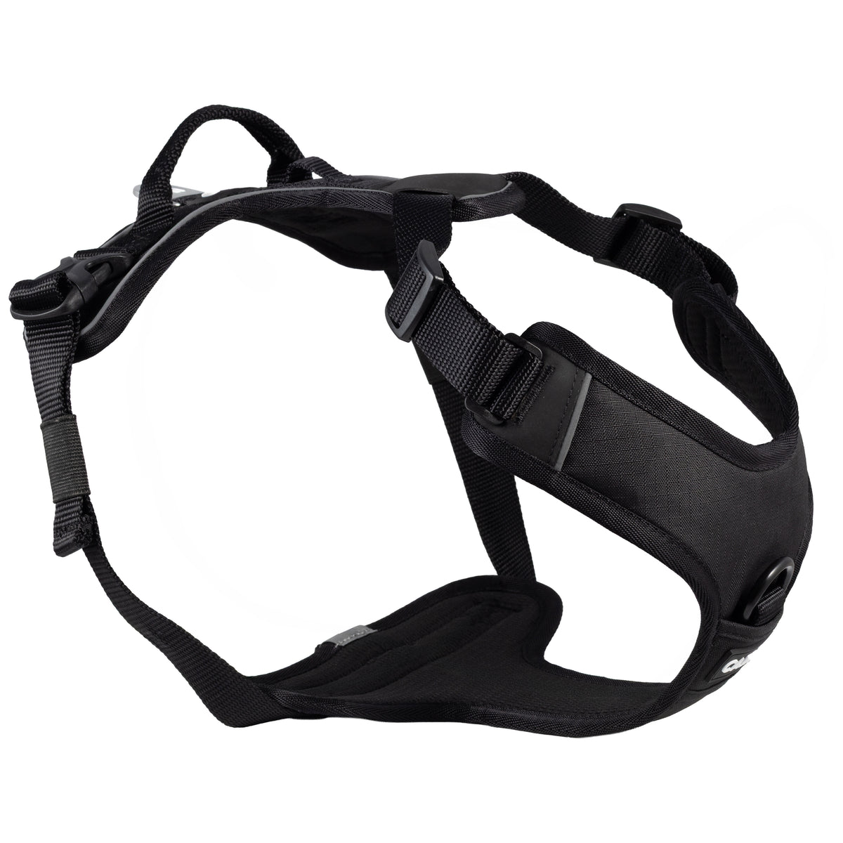 CAIRD Advance Dog Harness Ergonomic Y-Shape No Pull Reflective with Handle Black