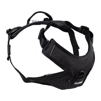 CAIRD Advance Dog Harness Ergonomic Y-Shape No Pull Reflective with Handle Black