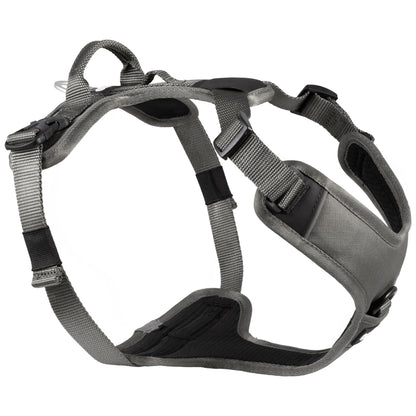 CAIRD Advance Dog Harness Ergonomic Y-Shape No Pull Reflective with Handle Grey (Medium)