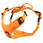CAIRD Advance Dog Harness Ergonomic Y-Shape No Pull Reflective with Handle Orange