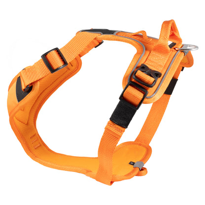CAIRD Advance Dog Harness Ergonomic Y-Shape No Pull Reflective with Handle Orange