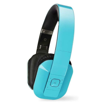 Microlab T1 Bluetooth Headset 4.0 with Phone Function Fordable - Blue