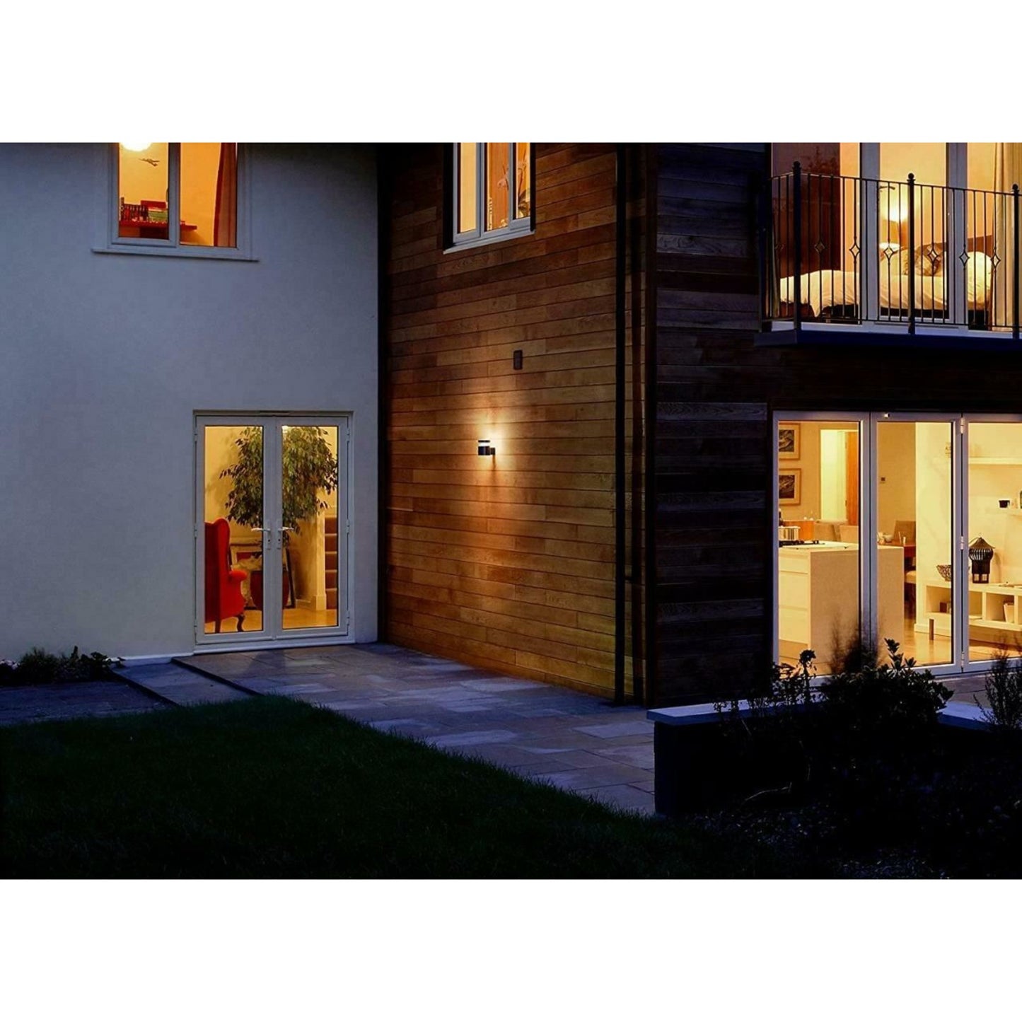 Osram Outdoor LED Wall Light - Cylinder Stainless Steel