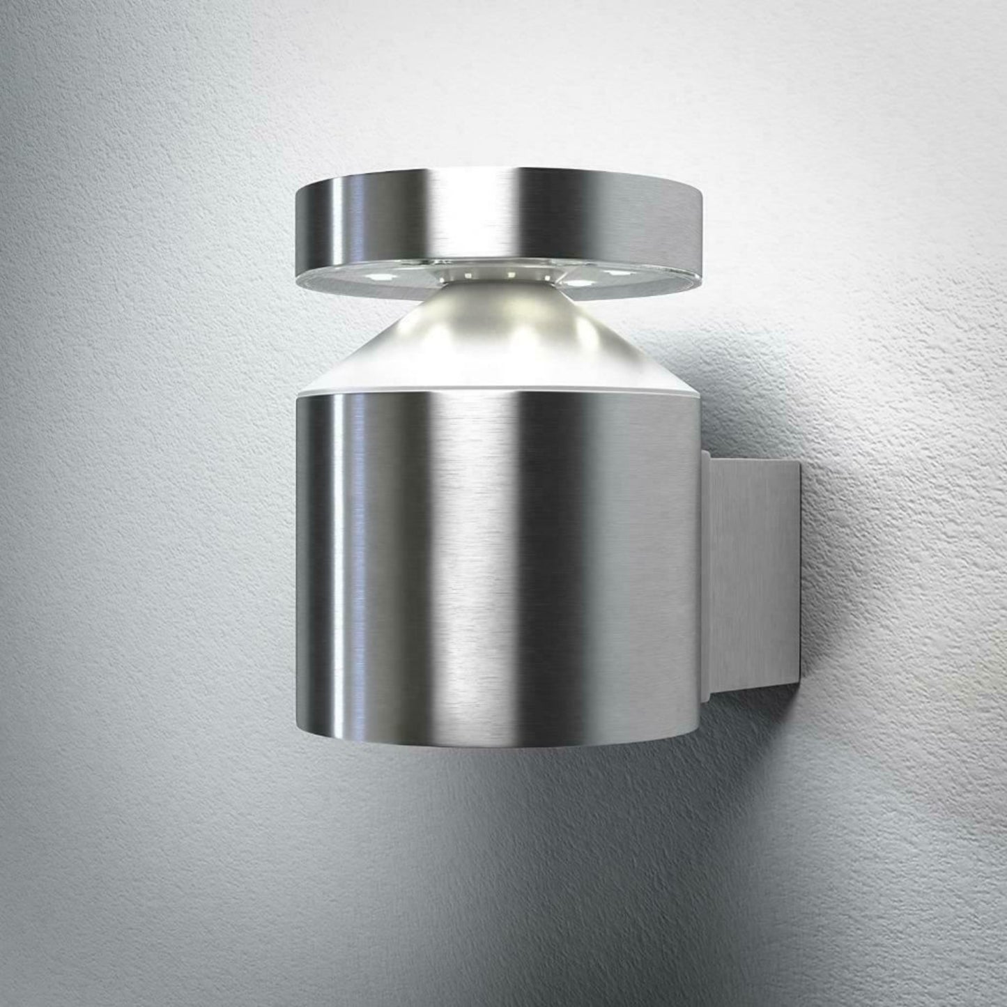 Osram Outdoor LED Wall Light - Cylinder Stainless Steel