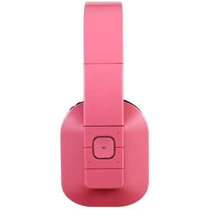 Microlab T1 Bluetooth Headset 4.0 with Phone Function Fordable - Pink