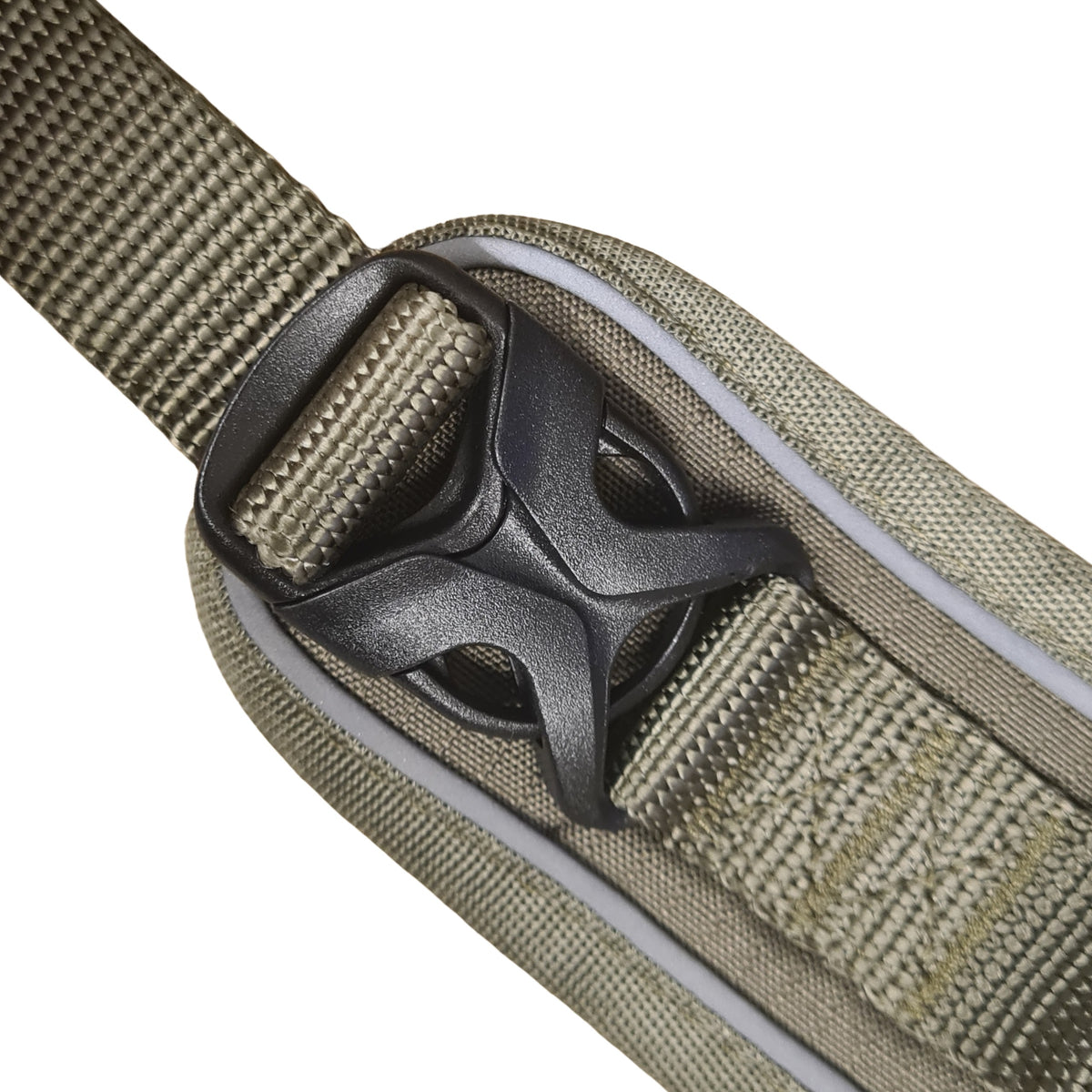 CAIRD Advance Dog Harness Ergonomic Y-Shape No Pull Reflective with Handle Khaki