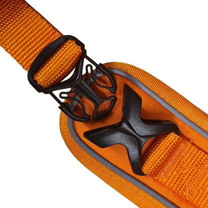 CAIRD Advance Dog Harness Ergonomic Y-Shape No Pull Reflective with Handle Orange
