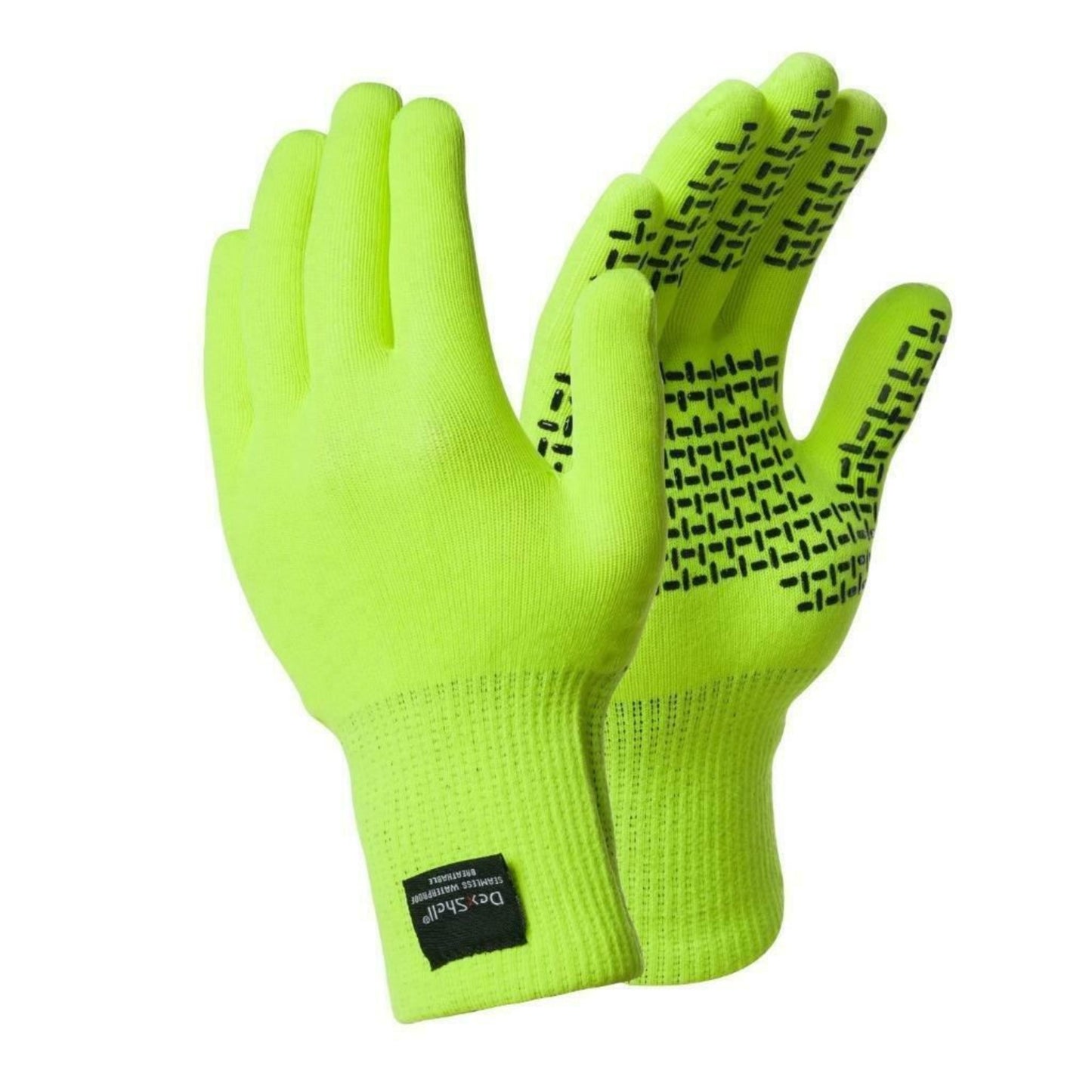 Dexshell Touchfit Hi-Vis Waterproof & Breathable Gloves - Small Size 7