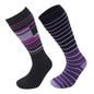 Lorpen 2 Pack Woman T2 Ski Snowboard Merino Socks Black Size S UK Size 3.3-5.5