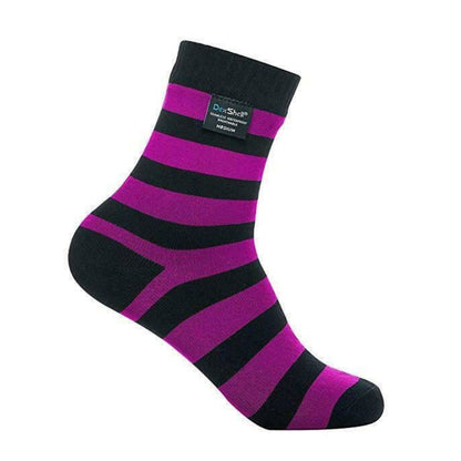 Dexshell Women's Bamboo Waterproof & Breathable Socks Black Pink Large Size 9-11
