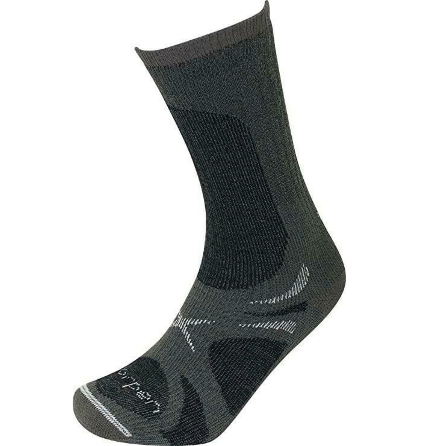 Lorpen Mens T3 Heavy Trekker Merino Socks Charcoal Size XL UK Size 12.5+