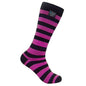 Dexshell Women's Bamboo Waterproof & Breathable Socks Black/Pink Large Size 9-11