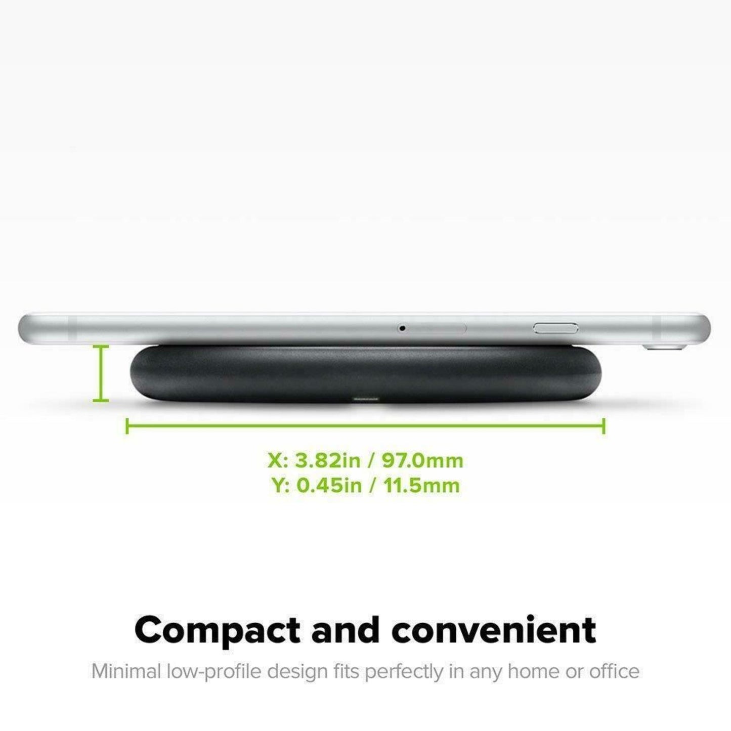 Mophie Qi Wireless Charging Base for Qi Enabled Smart Phones