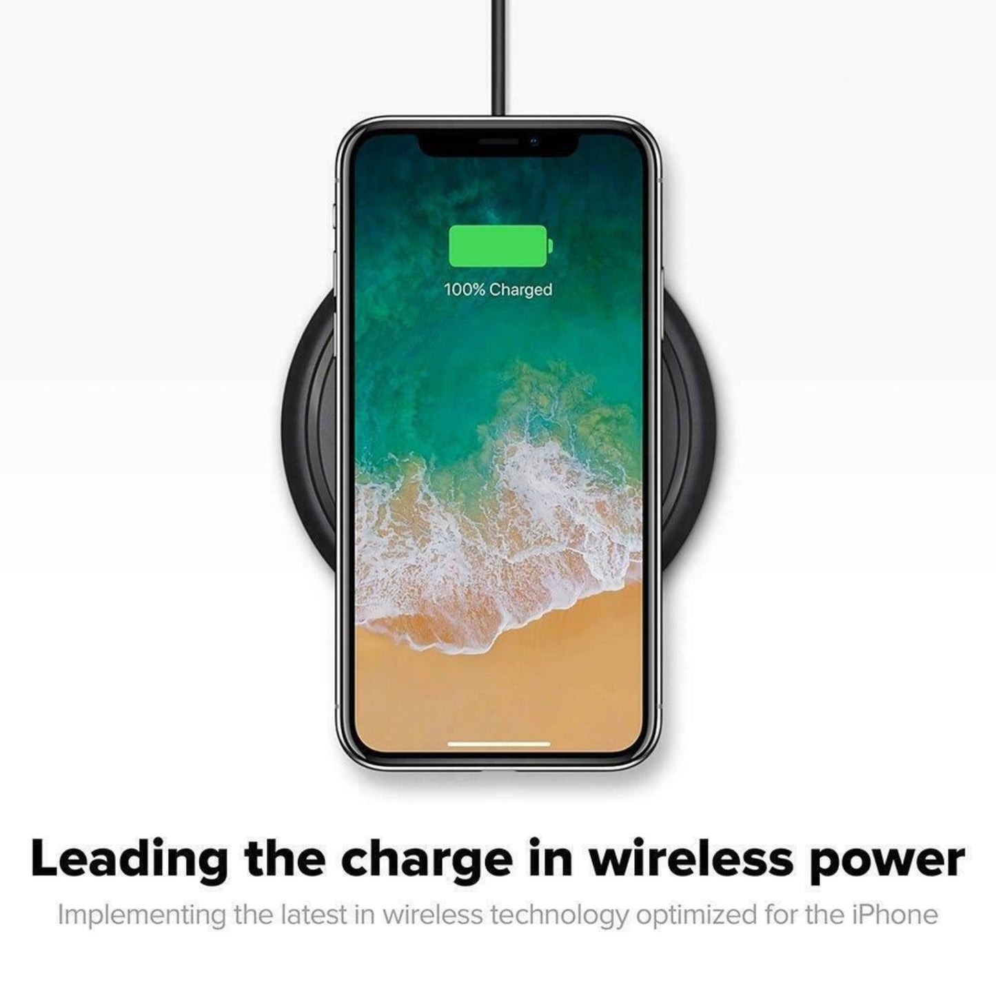 Mophie Qi Wireless Charging Base for Qi Enabled Smart Phones