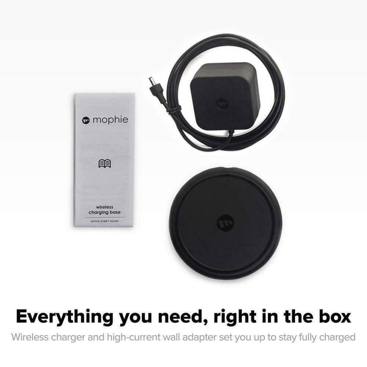 Mophie Qi Wireless Charging Base for Qi Enabled Smart Phones