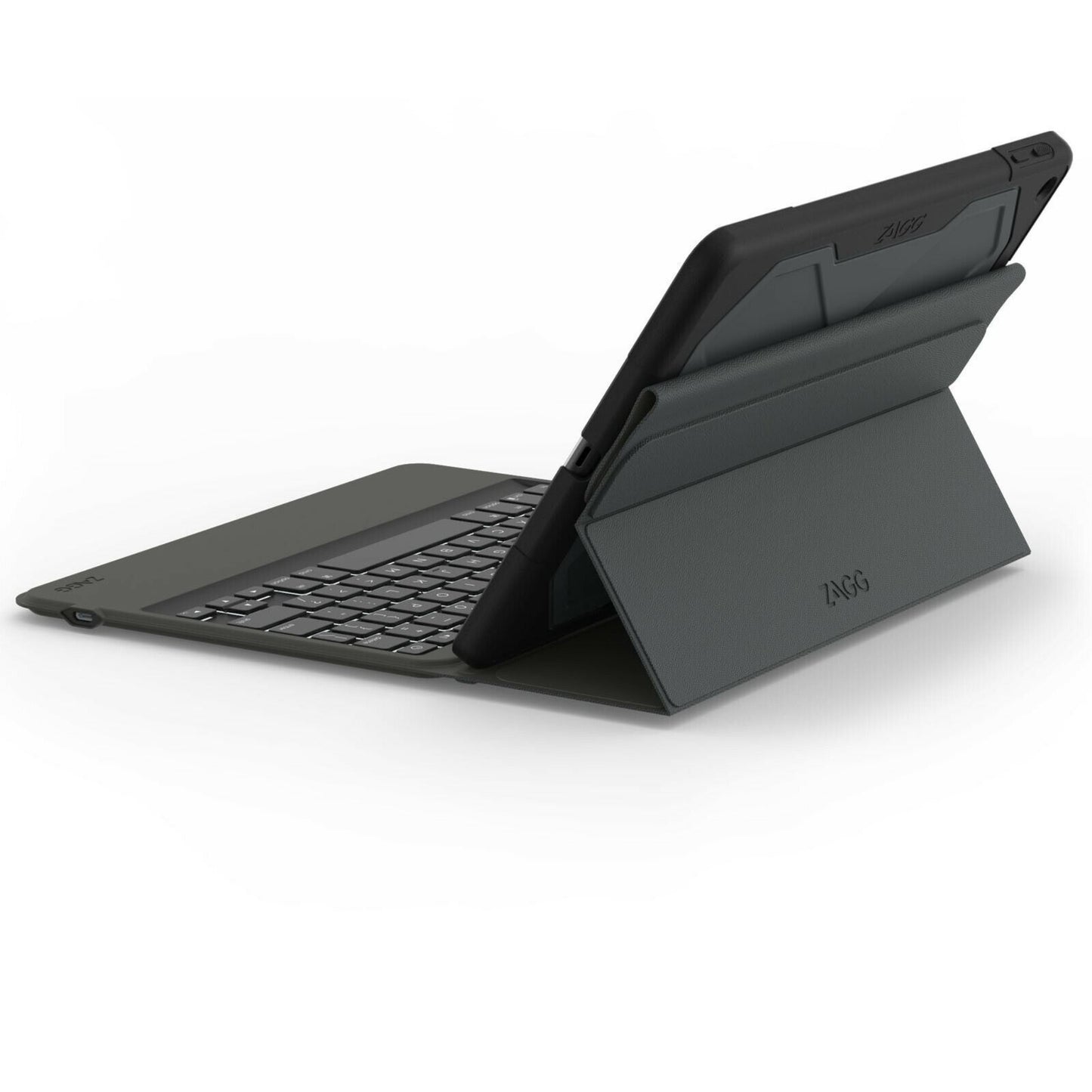 ZAGG Rugged Messenger Keyboard Filo Case for 9.7-inch iPad 2017 and 2018 QWERTY