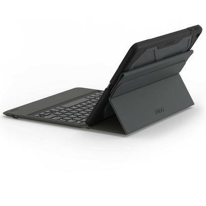 ZAGG Rugged Messenger Keyboard Filo Case for 9.7-inch iPad 2017 and 2018 QWERTY