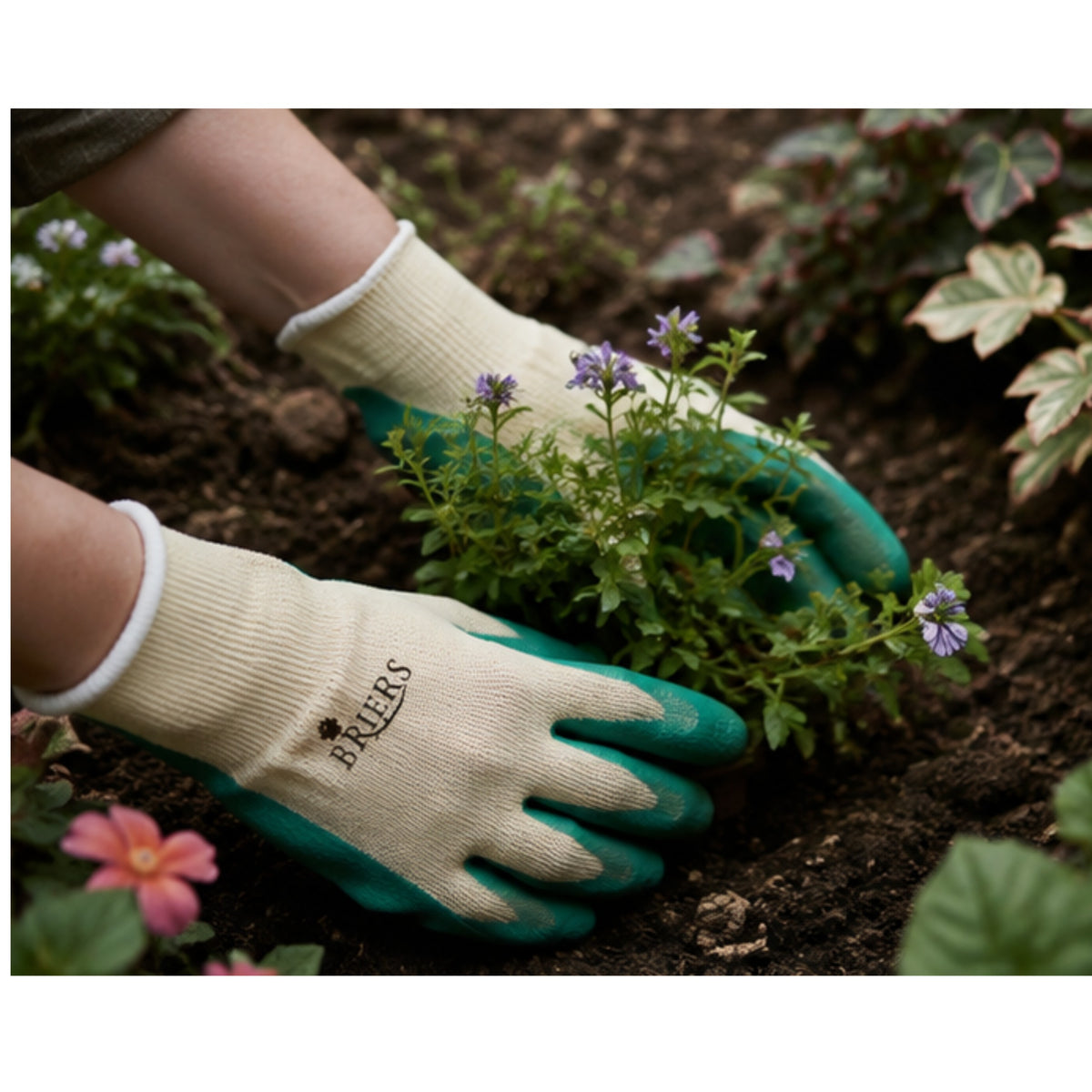 Briers General Gardening / Warehouse / Utility Gloves - Medium Size 8