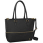 Wenger Handbag Eva Expandable Tote Bag with Removable 13" Laptop Sleeve, Black