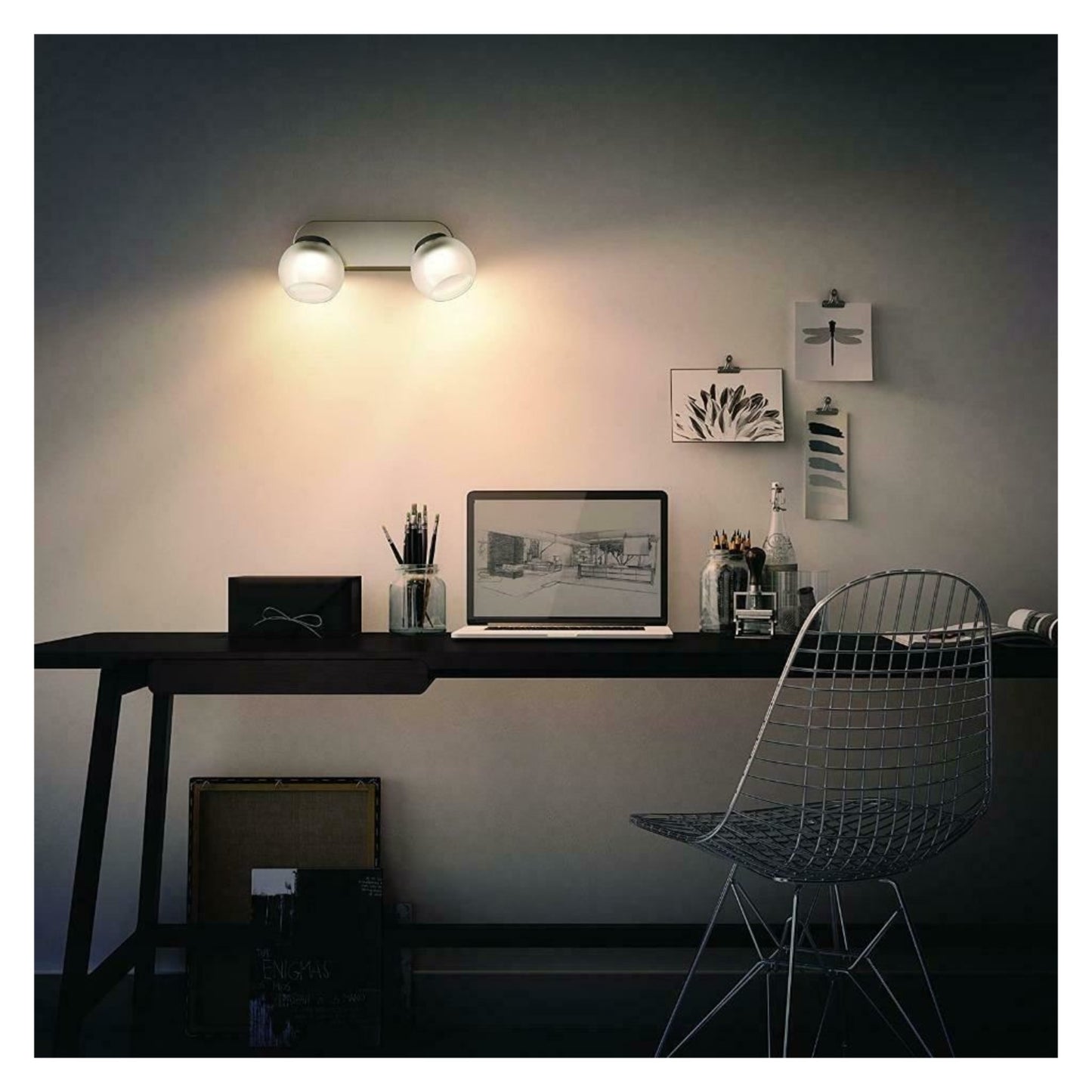Philips myLiving Balla LED Spot Bar Ceiling and Wall Light - Rotatable Heads