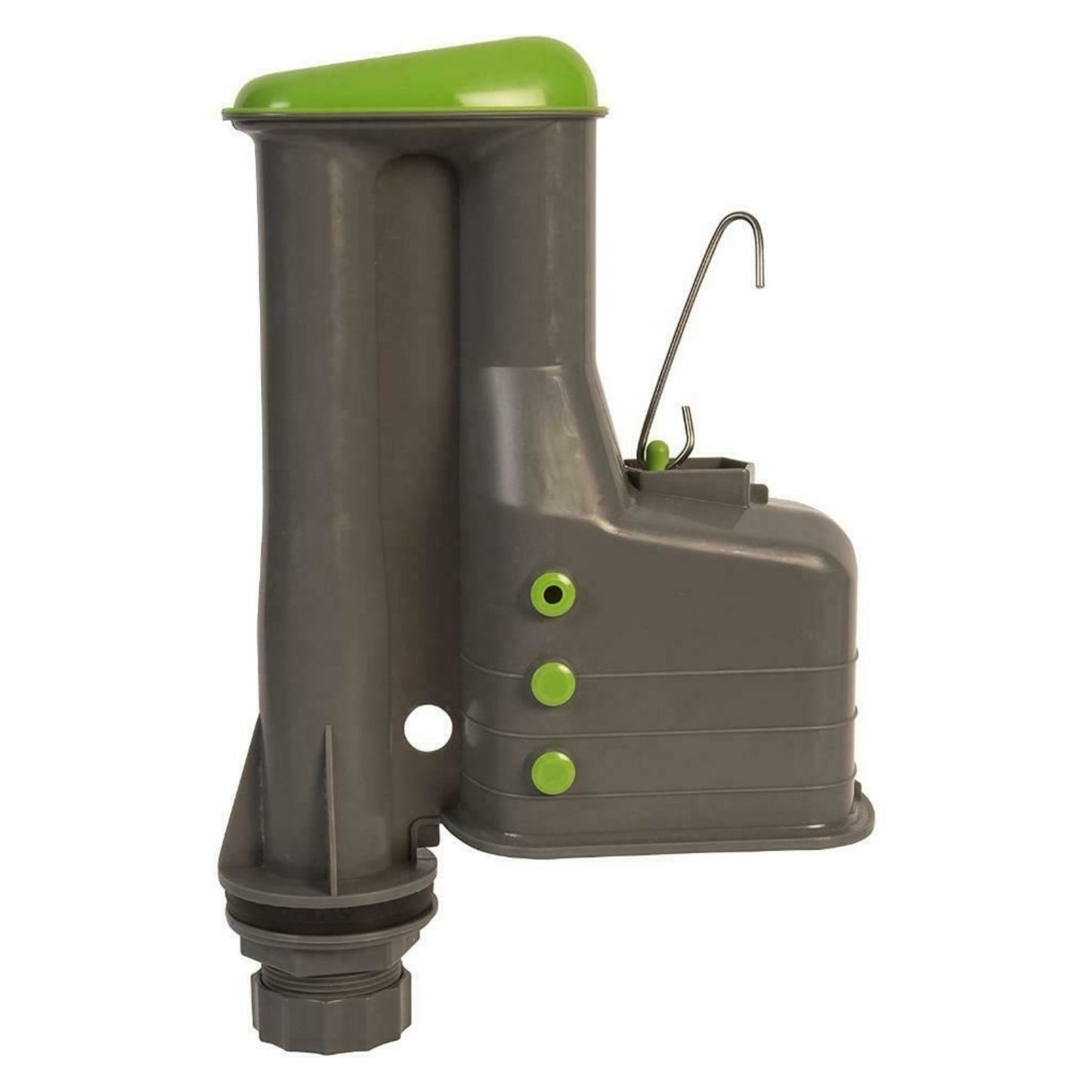 Croydex Toilet Cistern Syphon 9" - Adjustable Flush Volume - Complete with Link