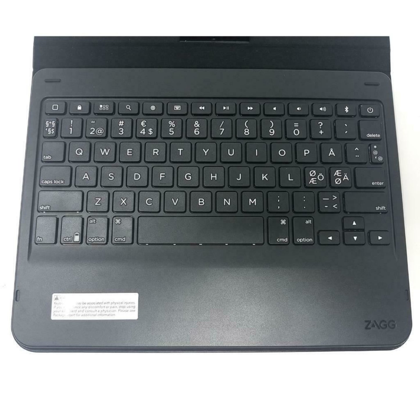 ZAGG Messenger Folio Tablet Keyboard Case 11-inch iPad Pro - NORDIC Layout
