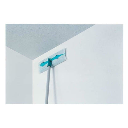 Leifheit Clean & Away Dry Dusting Mop with x5 Disposable Dust-attracting Cloths