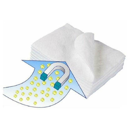 Leifheit Clean & Away Dry Dusting Mop with x5 Disposable Dust-attracting Cloths