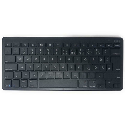 ZAGG Wireless Bluetooth Keyboard Universal QWERTZ GERMAN Layout Full Size Keys