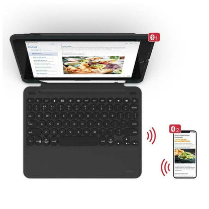 ZAGG Slim Book Go Keyboard & Detachable Case 9.7-inch iPad 5th & 6th GEN QWERTY