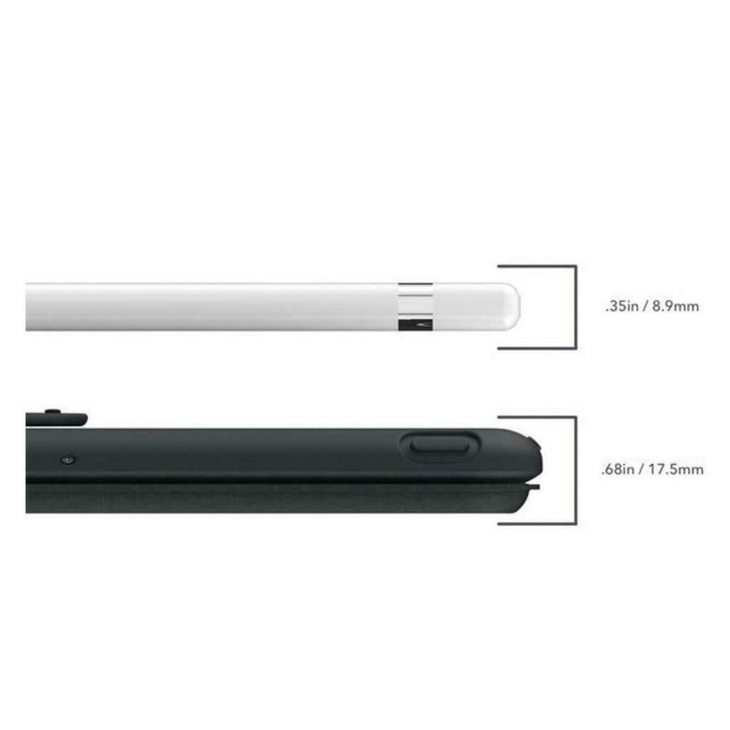 ZAGG Slim Book Go Keyboard & Detachable Case 9.7-inch iPad 5th & 6th GEN QWERTY