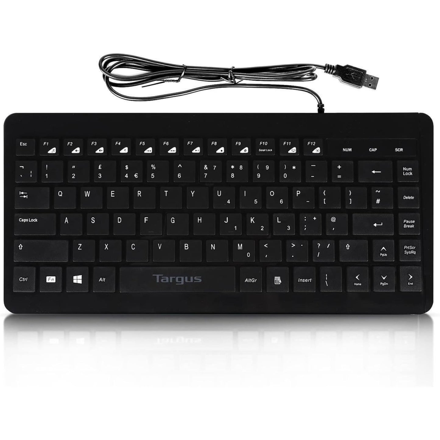 Targus Compact Multimedia Keyboard USB English QWERTY AKB631UKZ