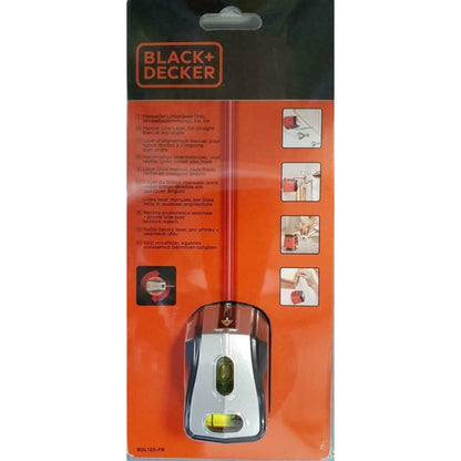 Black & Decker Manual Laser Level Plus Storage Bag 360 Degrees Rotate - BDL120